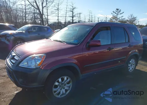 2006 Honda Cr-V Ex из США, поврежденный, VIN JHLRD68826C014162